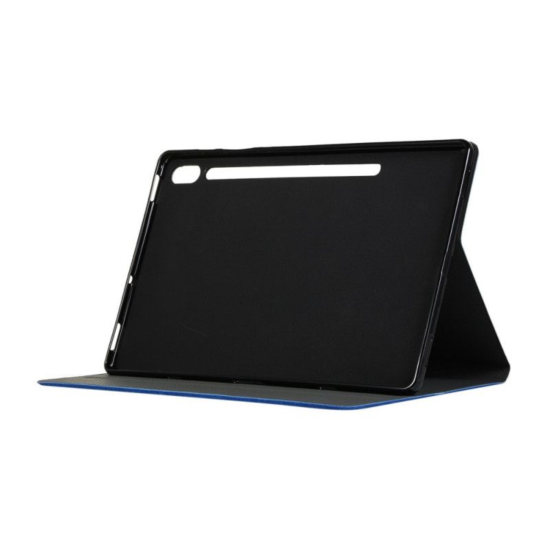 Fodral Samsung Galaxy Tab S7 Plus Svart Tyg