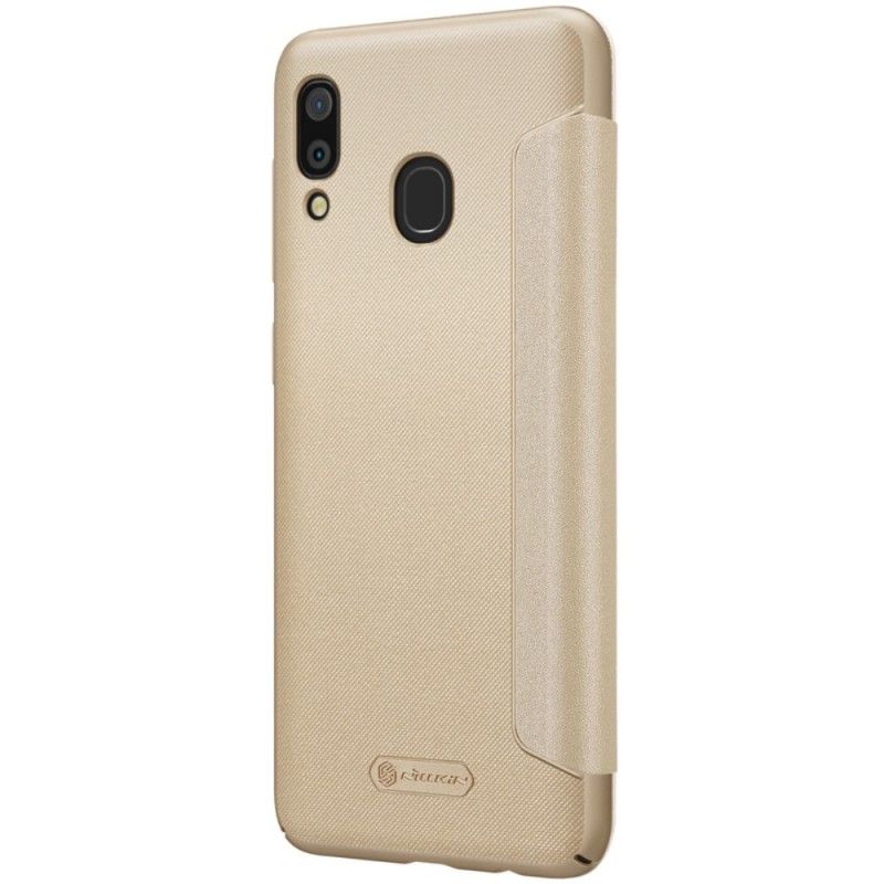 Folio-fodral Samsung Galaxy A30 Grå Nillkin