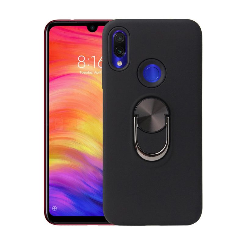 Skal Samsung Galaxy A30 Svart Silikon- Och Plastring