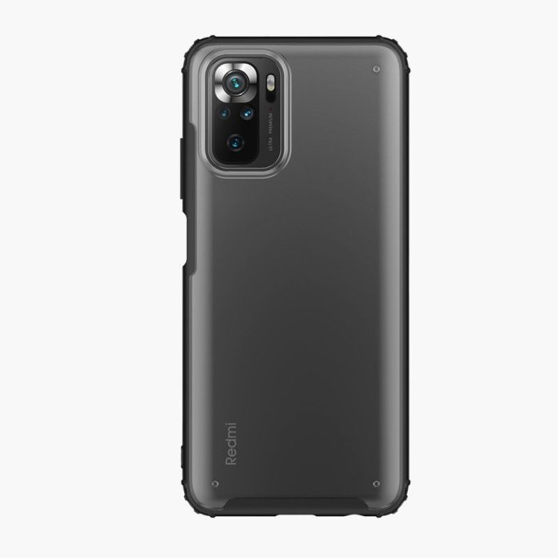 Skal Xiaomi Redmi Note 10 / Note 10S Svart Frostat Effekt