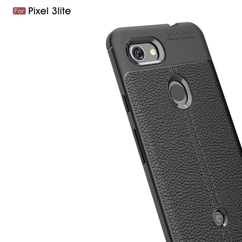 Skal Google Pixel 3A Svart Dubbelt Linjé Lächeffekt