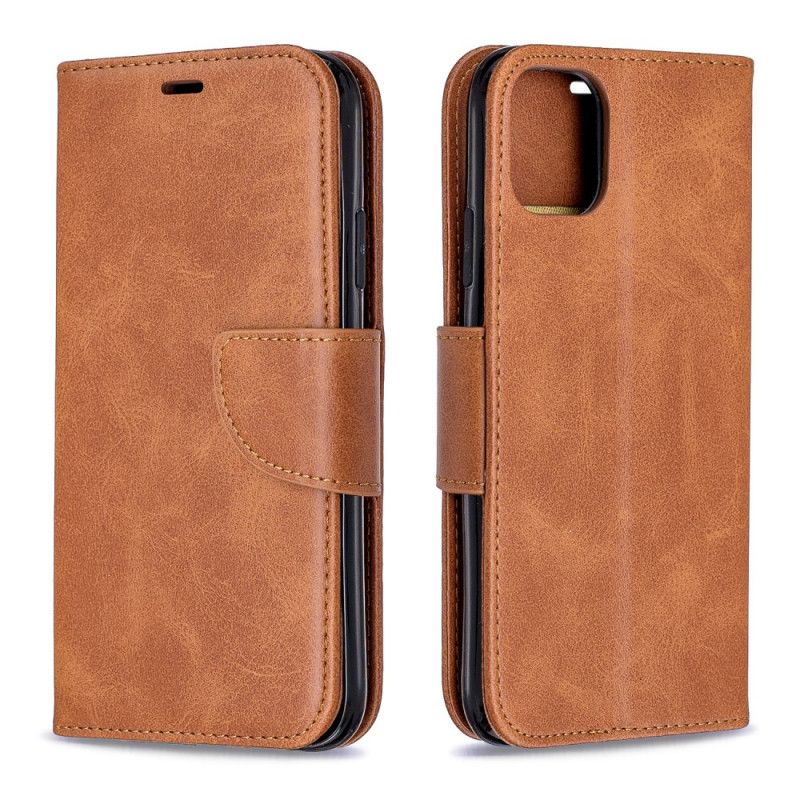 Fodral för iPhone 11 Brun Läderarmbandstil