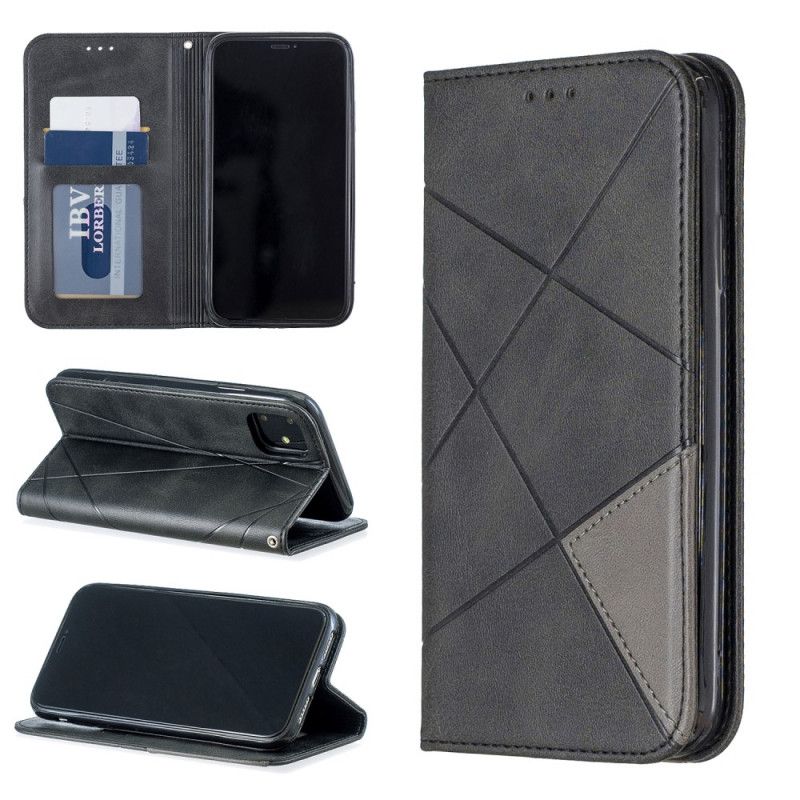 Folio-fodral iPhone 11 Svart Artiststil