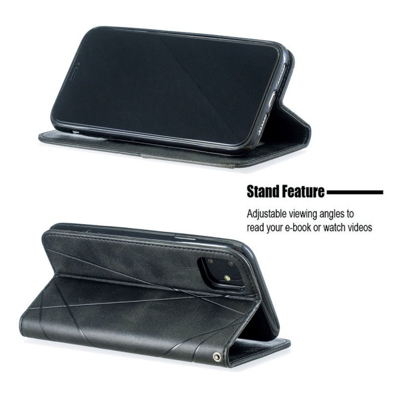 Folio-fodral iPhone 11 Svart Artiststil