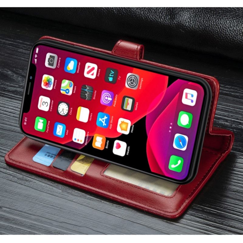 Läderfodral iPhone 11 Svart Premiumdesign