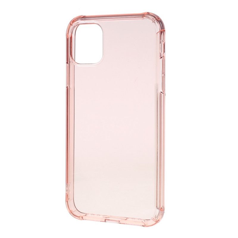 Skal iPhone 11 Grå Transparenta Färgade Förstärkta Hörn