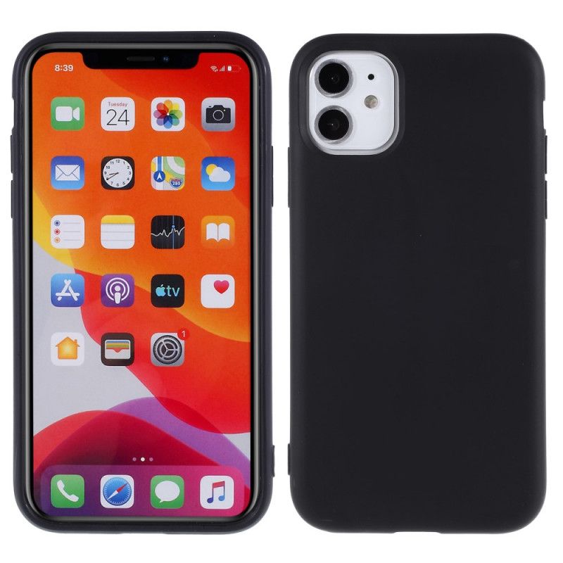 Skal iPhone 11 Röd Silikonfinhet 2.5 Mm