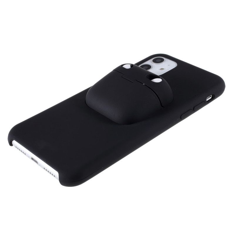 Skal iPhone 11 Svart 2-I-1 Silikon