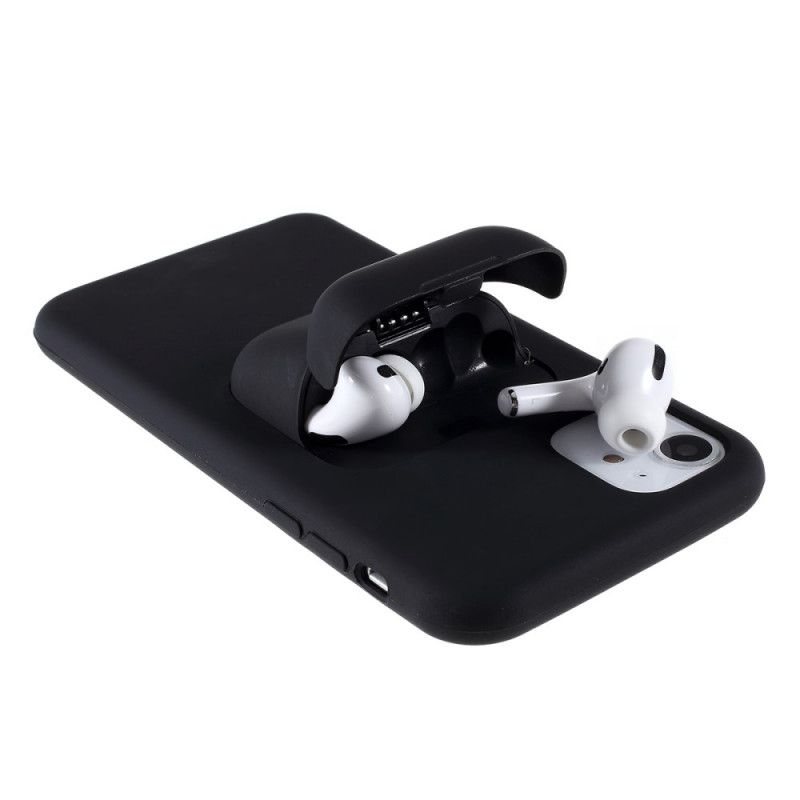 Skal iPhone 11 Svart 2-I-1 Silikon
