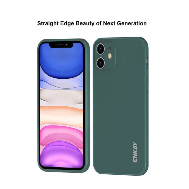 Skal iPhone 11 Svart Enkay Flytande Silikon
