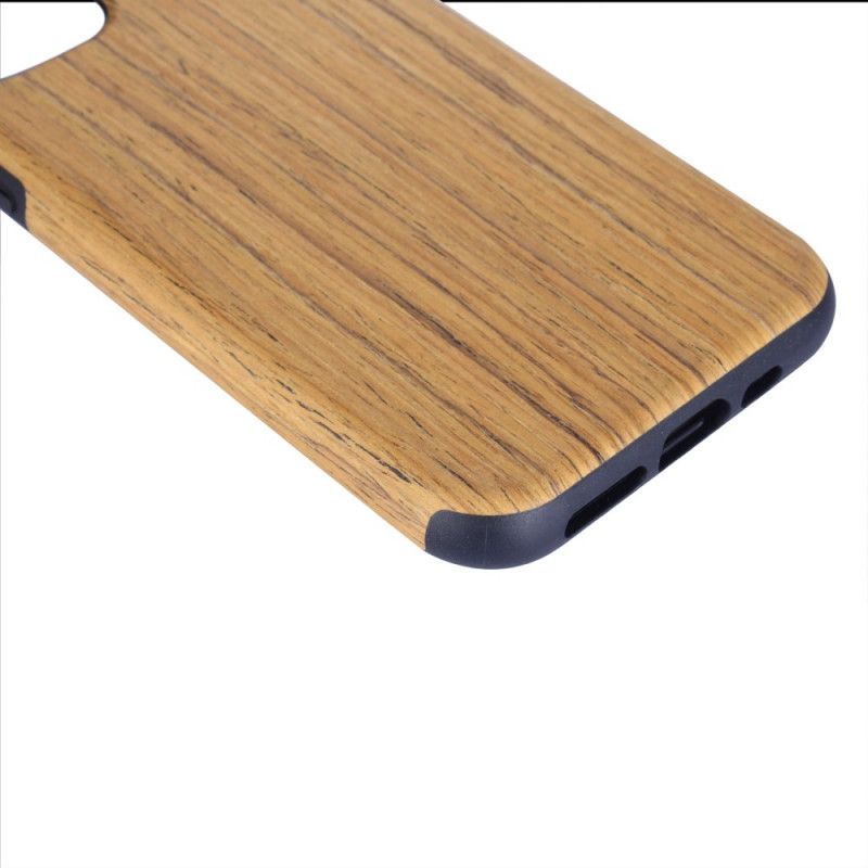Skal iPhone 11 Trä - Ljusbrun Trästil