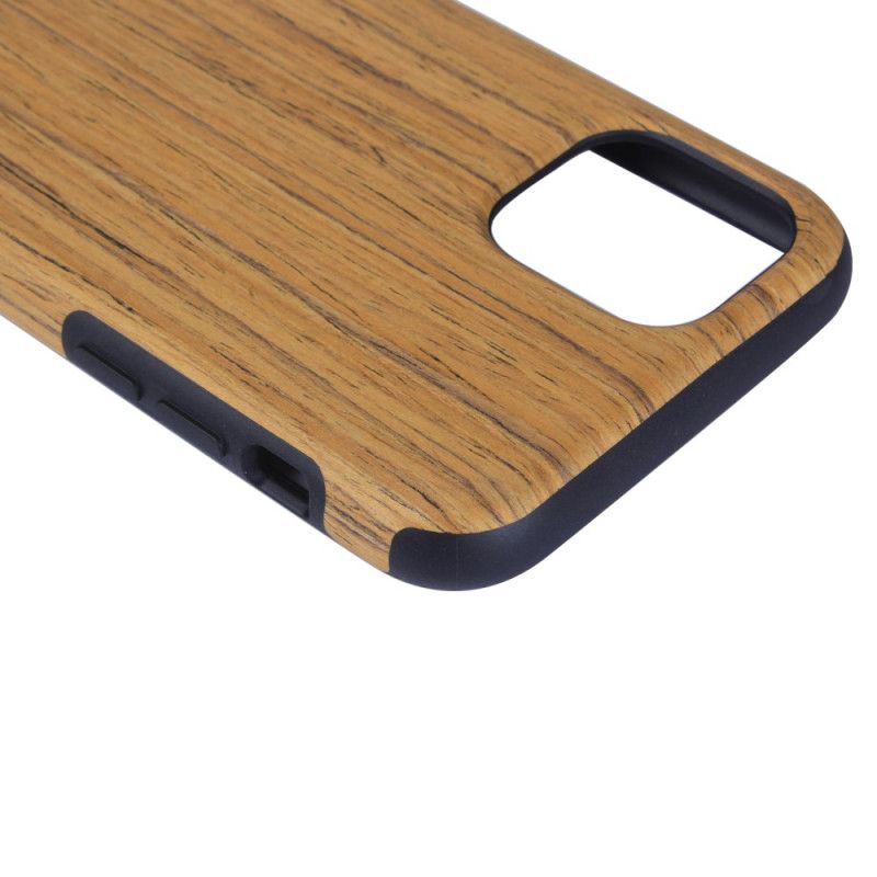 Skal iPhone 11 Trä - Ljusbrun Trästil