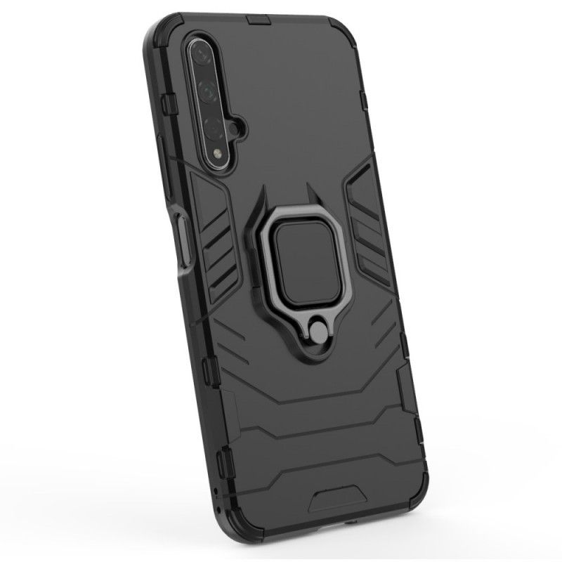 Skal Honor 20 Svart Mobilskal Resistent Ring
