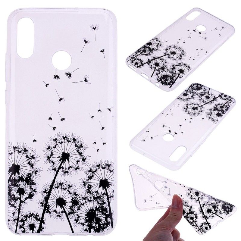 Skal Honor 10 Lite Svarta Maskrosor