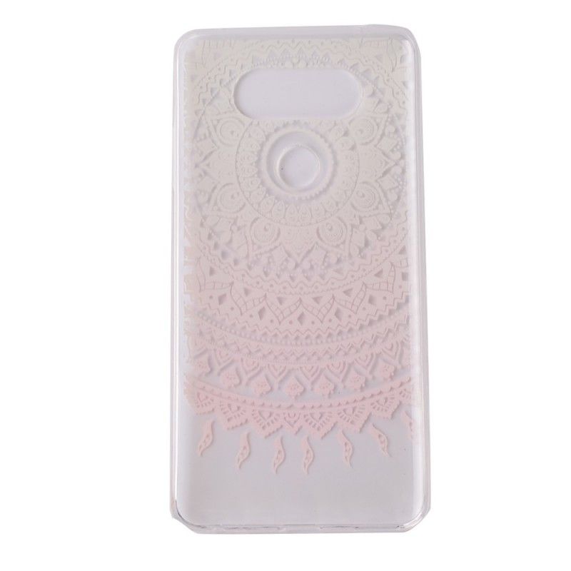 Skal för LG G6 Rosa Transparent Färgglad Mandala