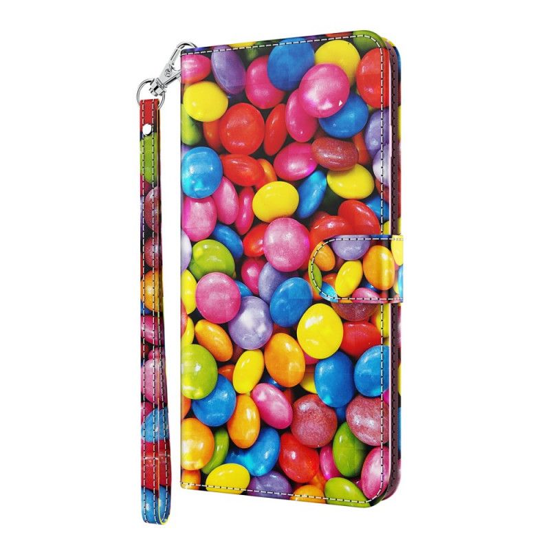Fodral Samsung Galaxy M51 Godis Med Rem