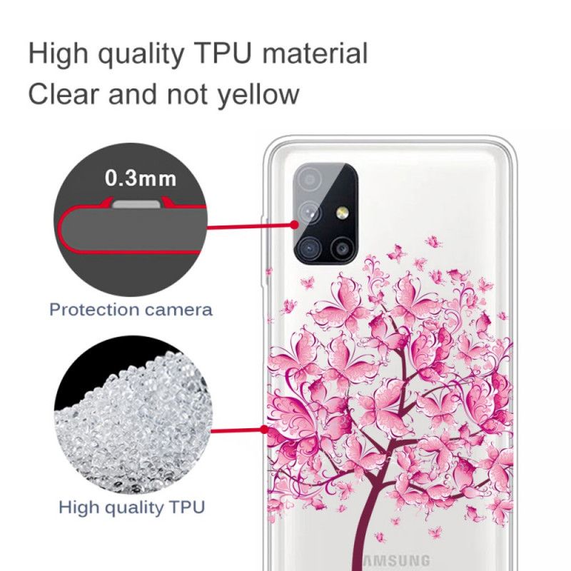 Skal för Samsung Galaxy M51 Toppträd