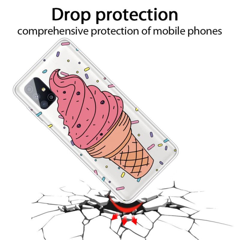 Skal Samsung Galaxy M51 Mobilskal Glass