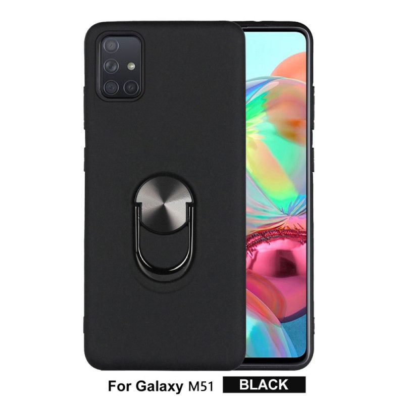 Skal Samsung Galaxy M51 Svart Avtagbar Med Stödring