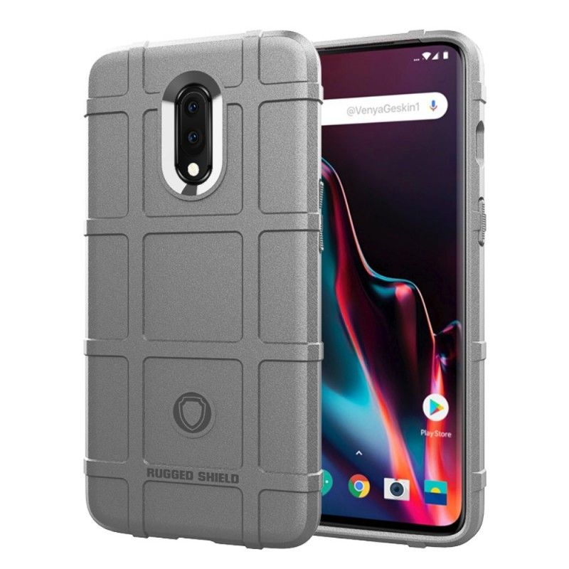 Skal för OnePlus 7 Svart Robust Sköld