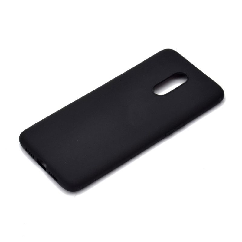 Skal OnePlus 7 Svart Frostat Silikon