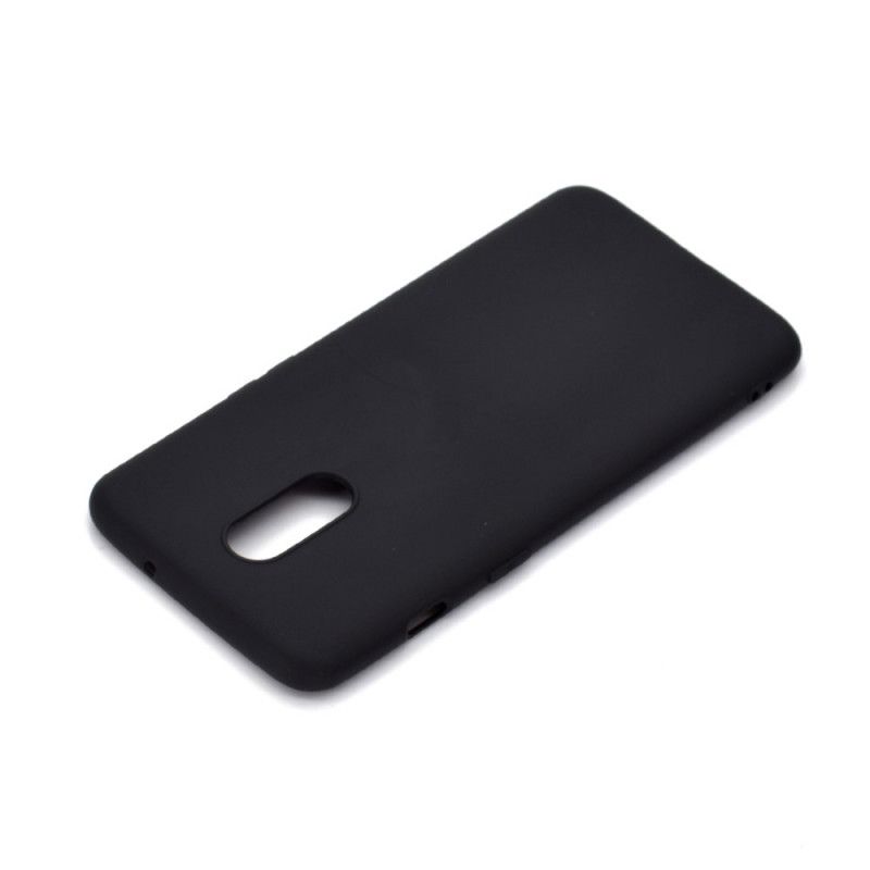 Skal OnePlus 7 Svart Frostat Silikon
