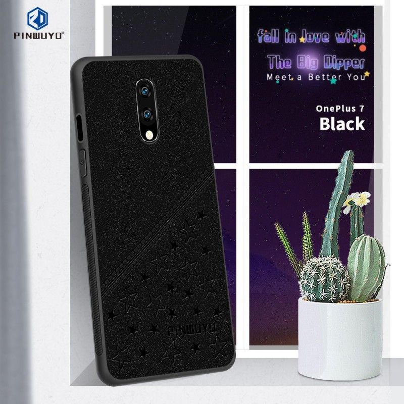 Skal OnePlus 7 Svart Lucky Star-Serie Pinwuyo