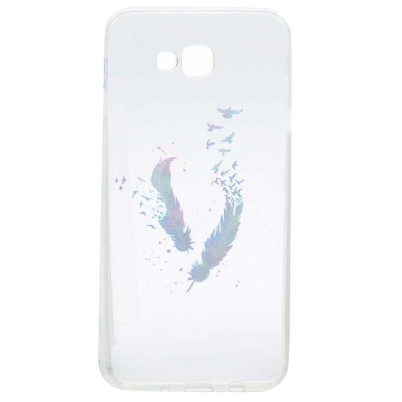 Skal Samsung Galaxy A3 2017 Mobilskal Genomskinliga Fjädrar