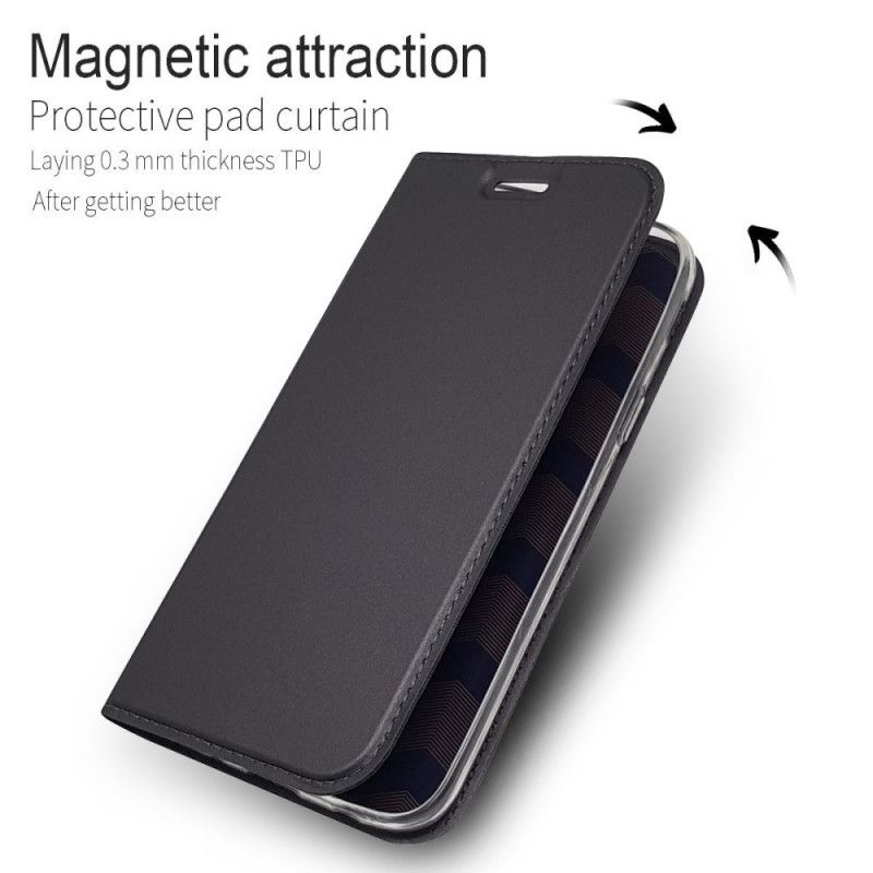Folio-fodral Samsung Galaxy J7 2017 Svart Magnetlås