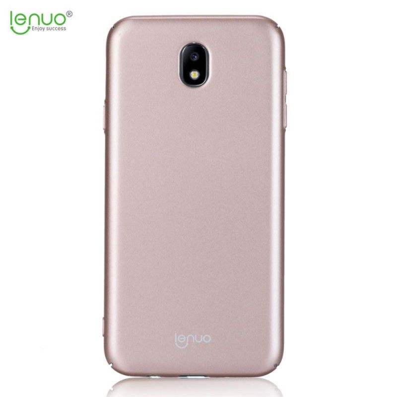 Skal Samsung Galaxy J7 2017 Rose Gold Silkeslen Touch Lenuo
