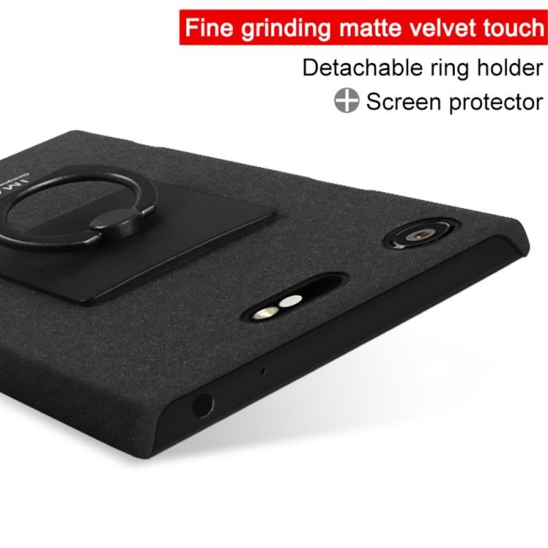 Skal Sony Xperia XZ1 Compact Svart Ring