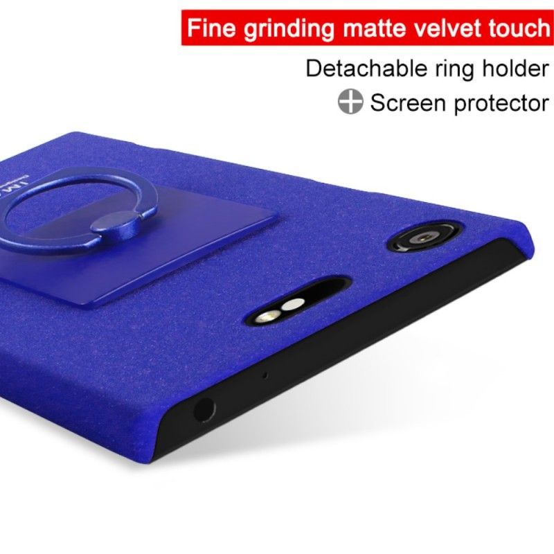 Skal Sony Xperia XZ1 Compact Svart Ring