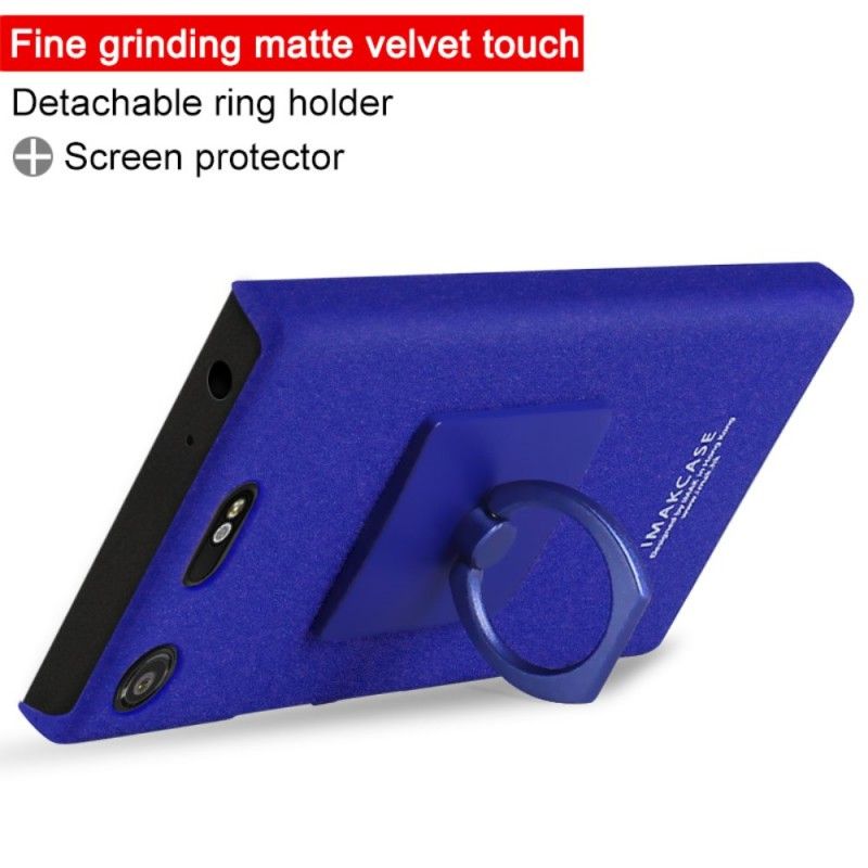 Skal Sony Xperia XZ1 Compact Svart Ring