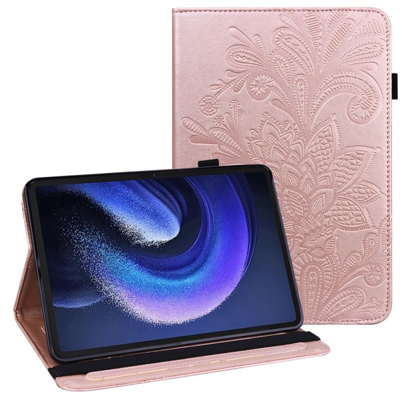 Fodral Xiaomi Pad 6 Blommönster