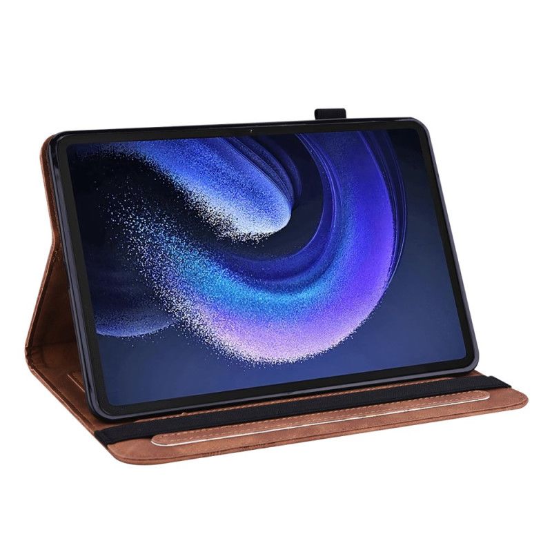Fodral Xiaomi Pad 6 Med Plånboksfunktion Och Stativ