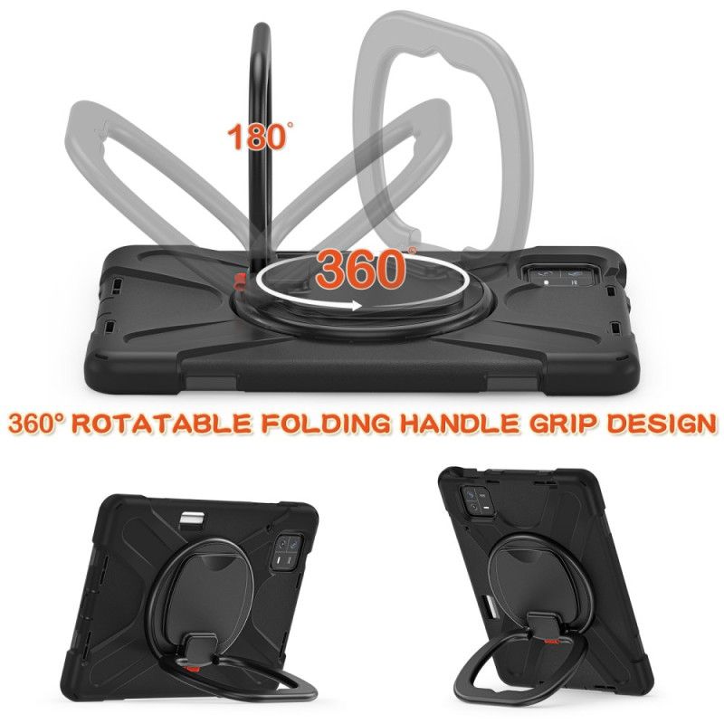 Skal Xiaomi Pad 6 Roterande Stativ Och Axelrem