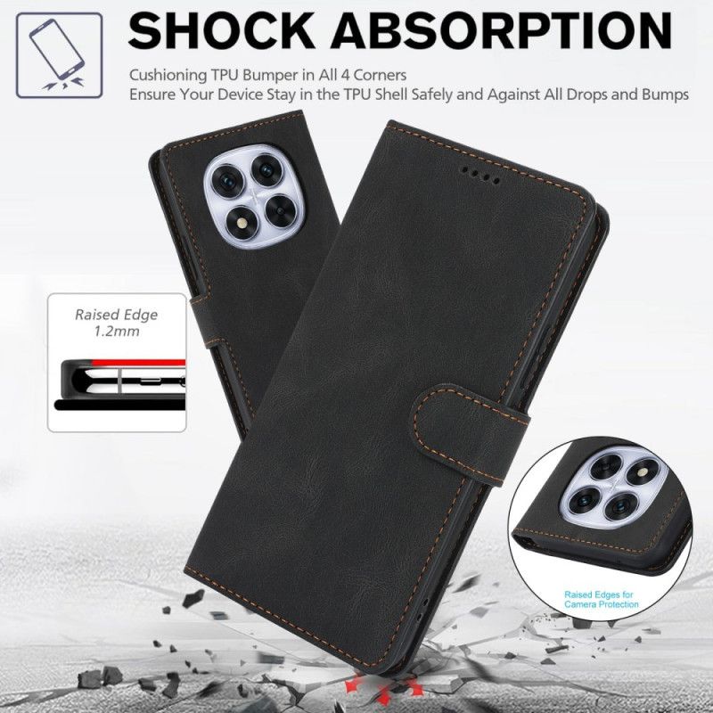 Fodral För Xiaomi Redmi Note 15 5g Retro Mockaeffekt