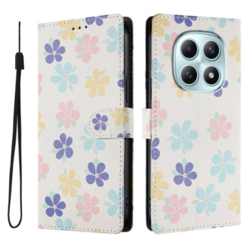 Fodral Xiaomi Redmi Note 15 5g Färgglada Blommor