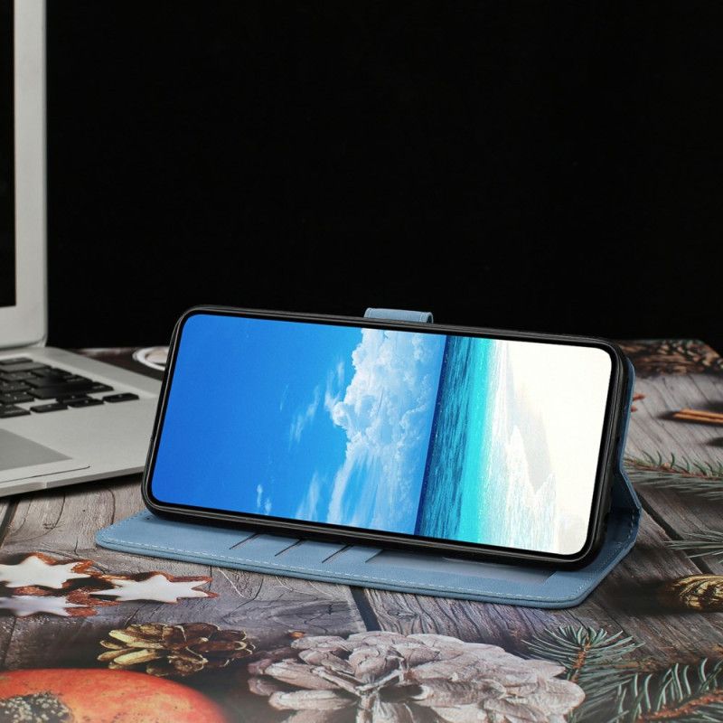 Fodral Xiaomi Redmi Note 15 5g Fjäril Och Blommor I Mockaeffekt