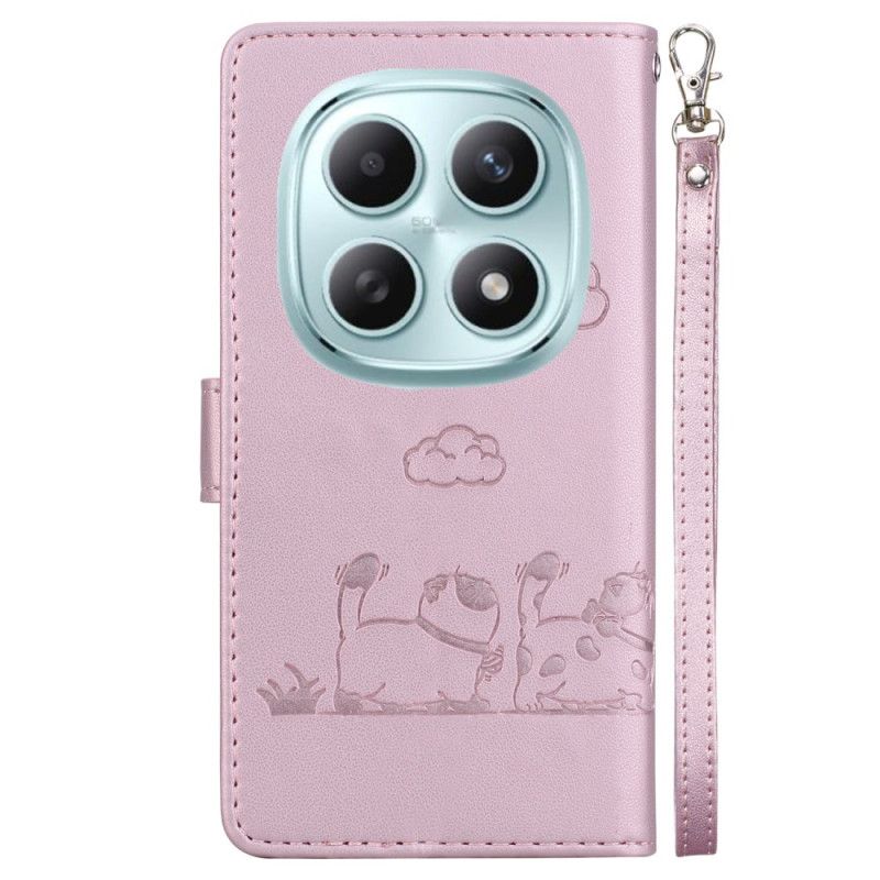 Fodral Xiaomi Redmi Note 15 5g Rfid Blockering Och Kattungemönster