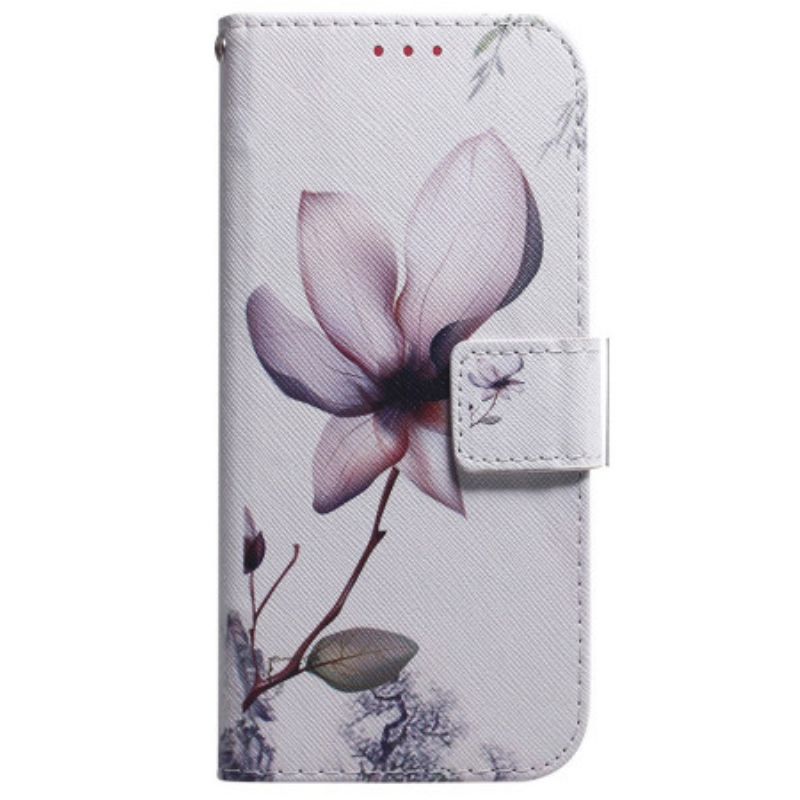 Fodral Xiaomi Redmi Note 15 5g Rosa Blomma