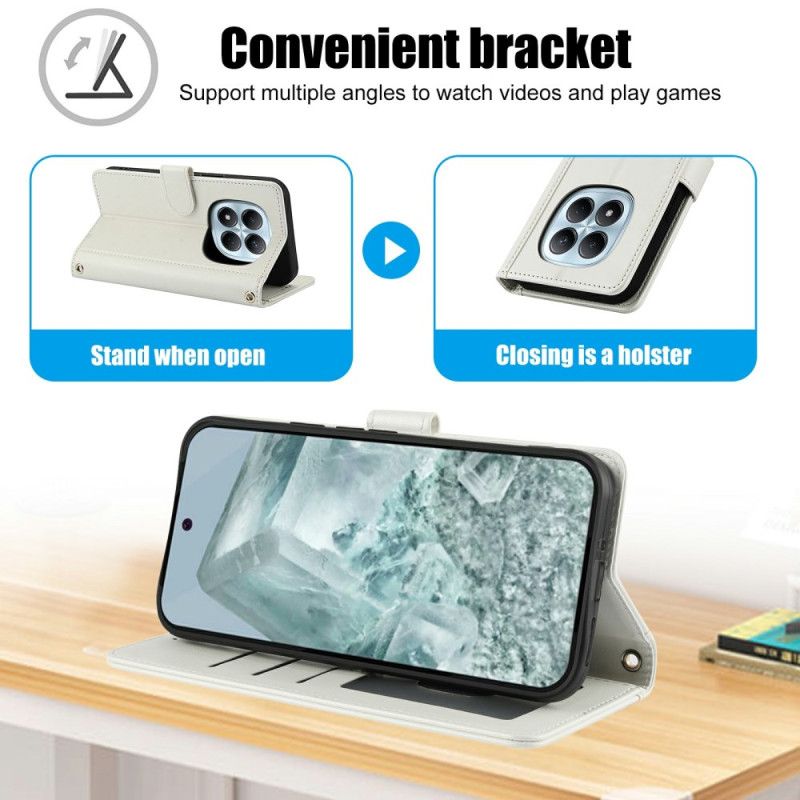 Fodral Xiaomi Redmi Note 15 5g Stativ Och Handledsrem