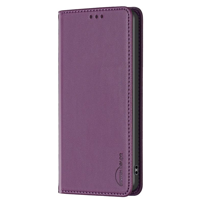 Folio-fodral Xiaomi Redmi Note 15 5g Telefonfodral Binfen Färg Lädereffekt