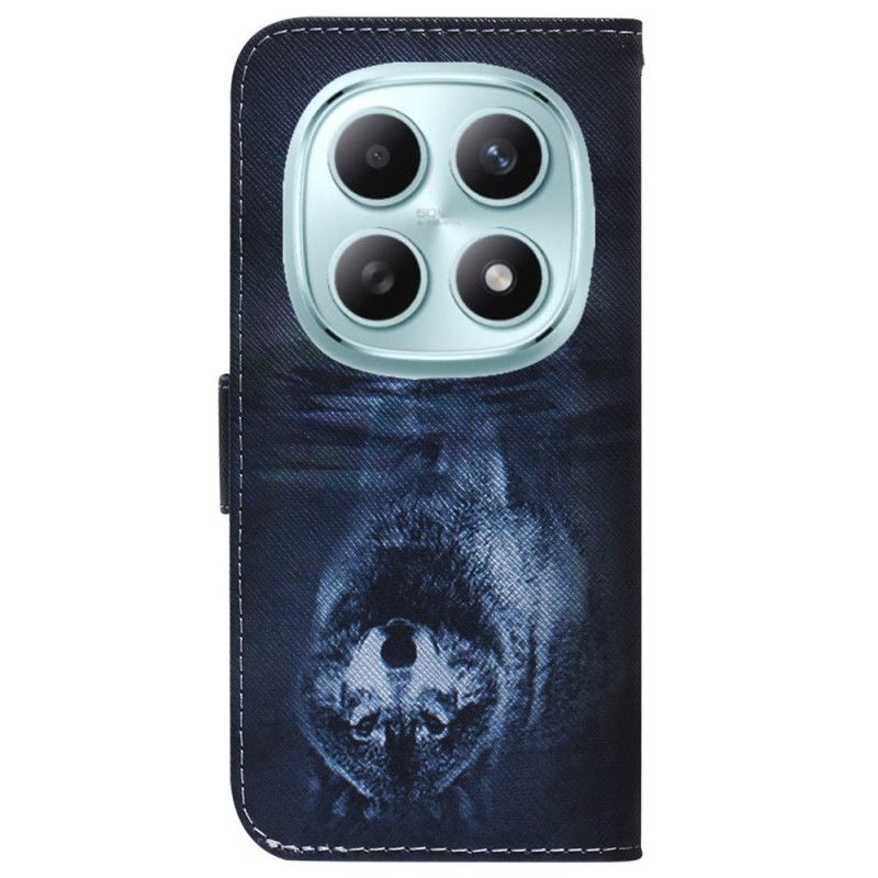 Läderfodral Xiaomi Redmi Note 15 5g Telefonfodral Dröm Om Valp