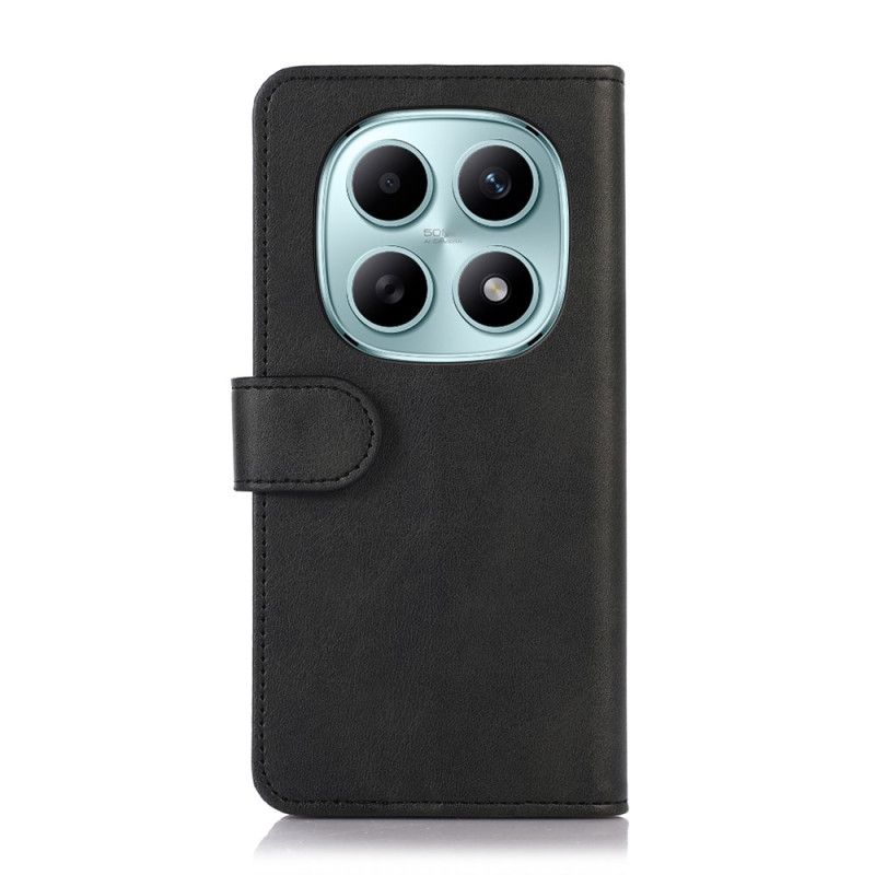 Läderfodral Xiaomi Redmi Note 15 5g Telefonfodral Lädereffekt