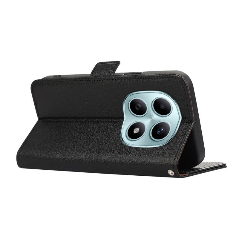 Läderfodral Xiaomi Redmi Note 15 5g Telefonfodral Rfid-skydd Abeel