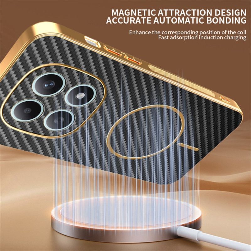 Skal För Xiaomi Redmi Note 15 5g Kolfiberstruktur