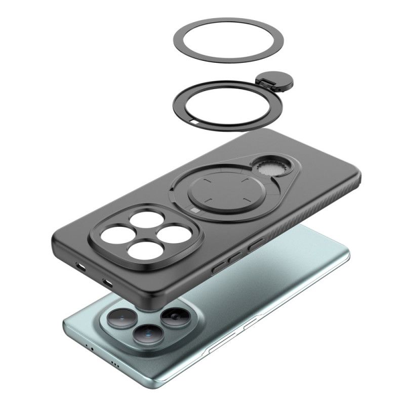 Skal Xiaomi Redmi Note 15 5g Telefonfodral Magnetisk Med Roterande Stativ