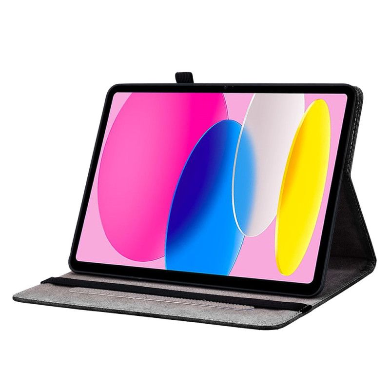 Case iPad (2025) Telefonfodral Rosa Fjärilar