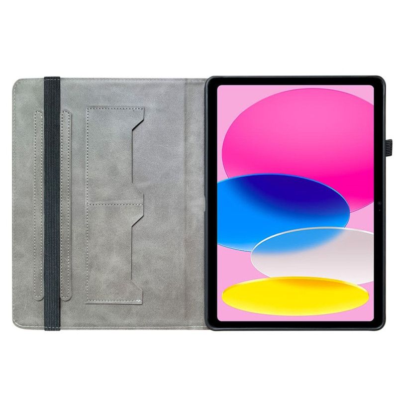 Fodral iPad (2025) Jadeblommor